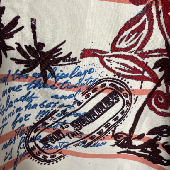 Caribbean Joe Swim Shorts Drawstring Tropical Sz M - Picture 10 of 13